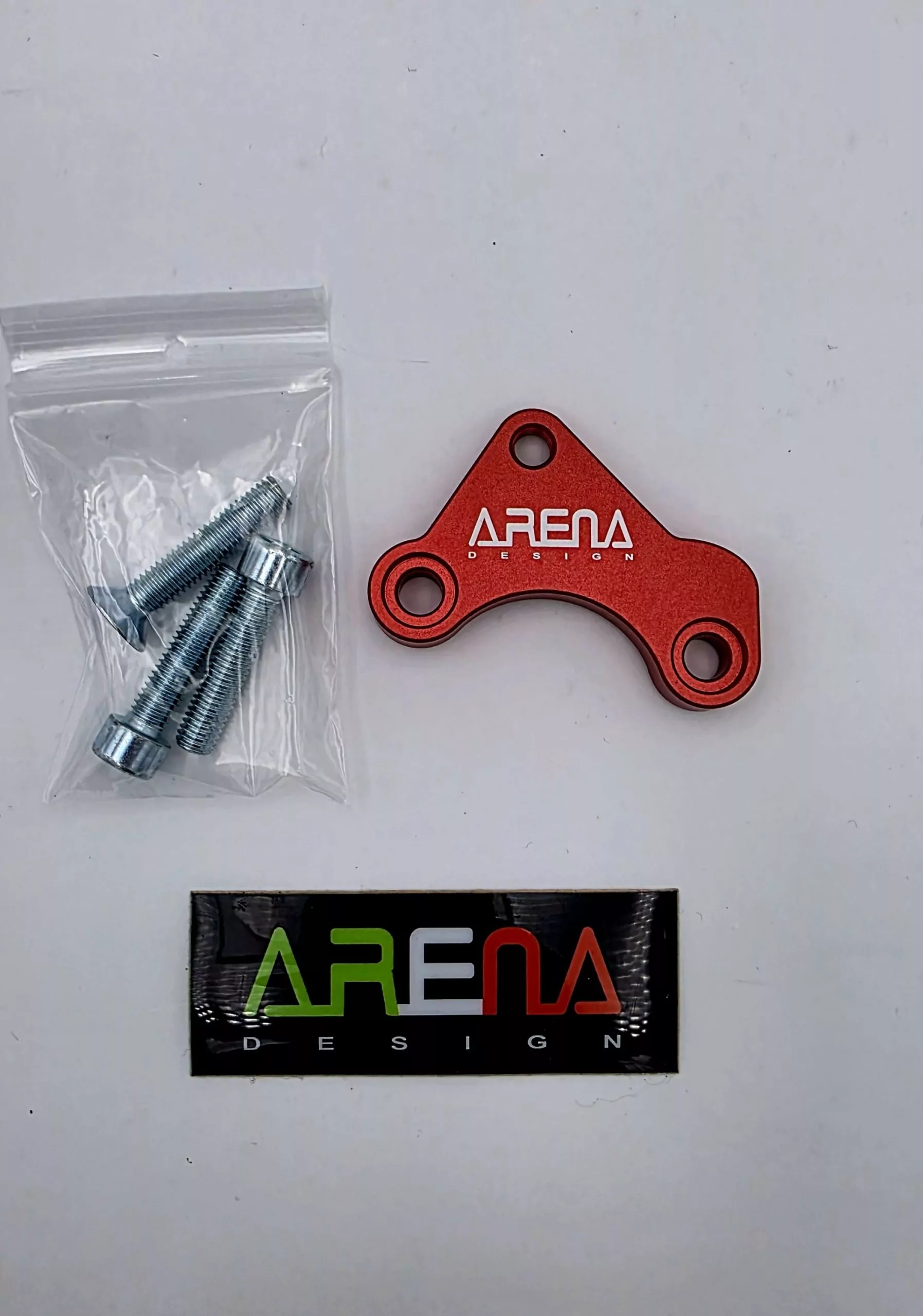 ARENA DESIGN Bremssattelverstärkung RED / Gilera Runner 180 DD