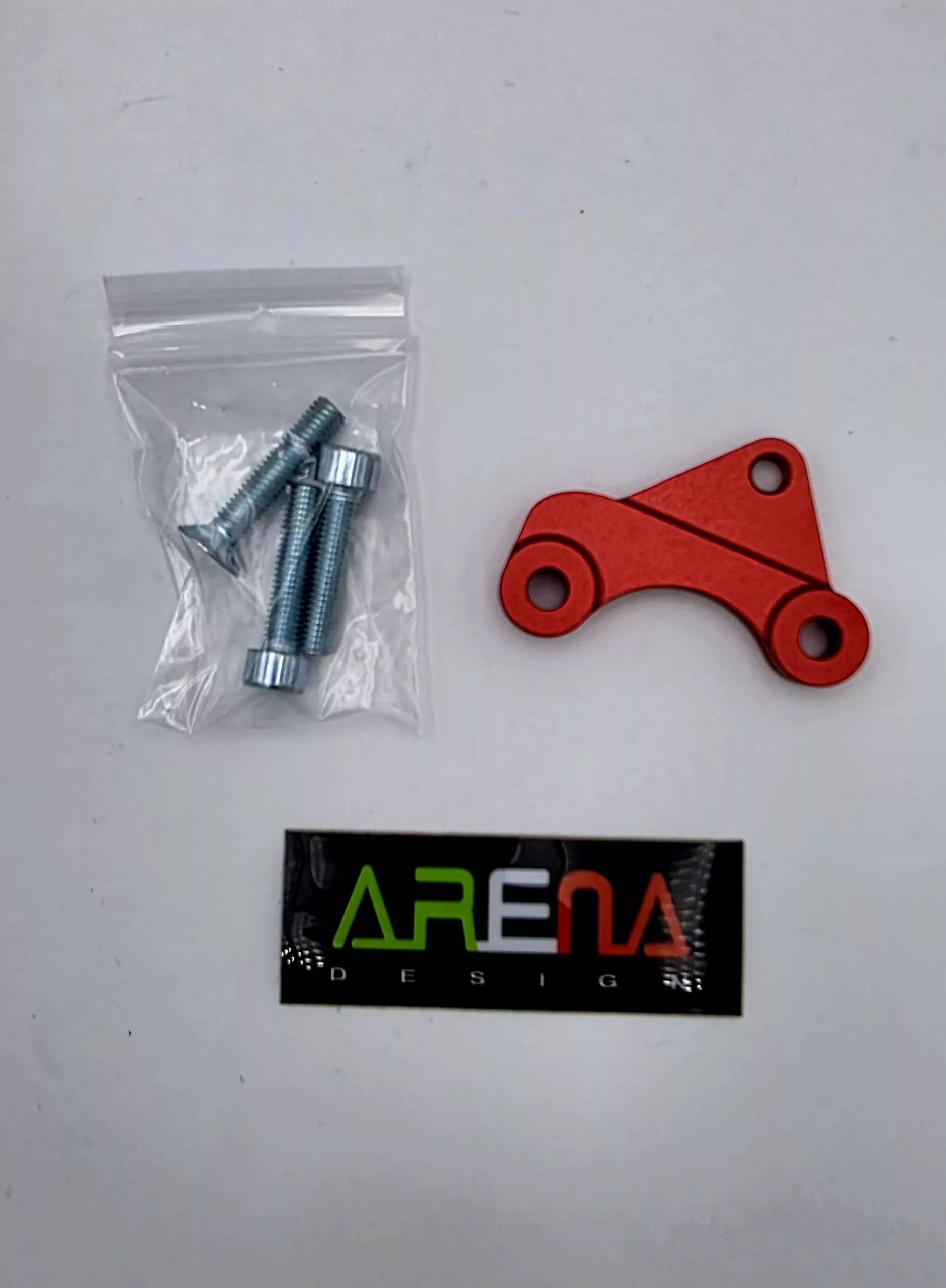 ARENA DESIGN Bremssattelverstärkung RED / Gilera Runner 180 DD – Bild 2