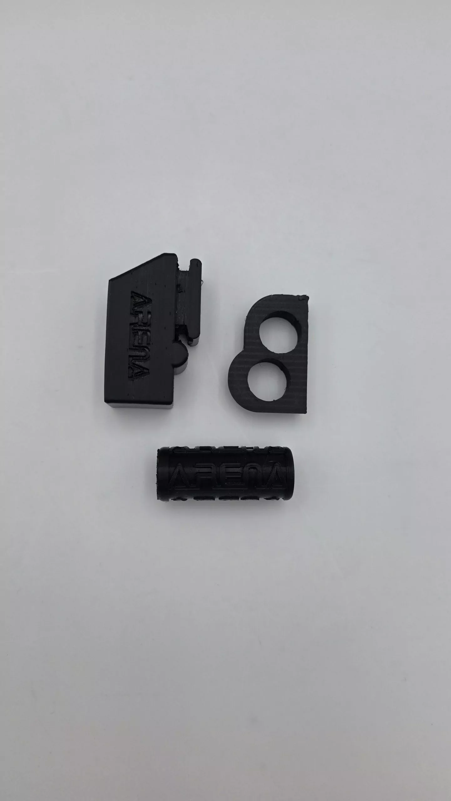 ARENA DESIGN (BLACK SET) Zündungsdeckelgummi, Kickstartergummi, Hauptständer Anschlaggummi Piaggio & Gilera 125-150-180 2-Takt – Bild 2