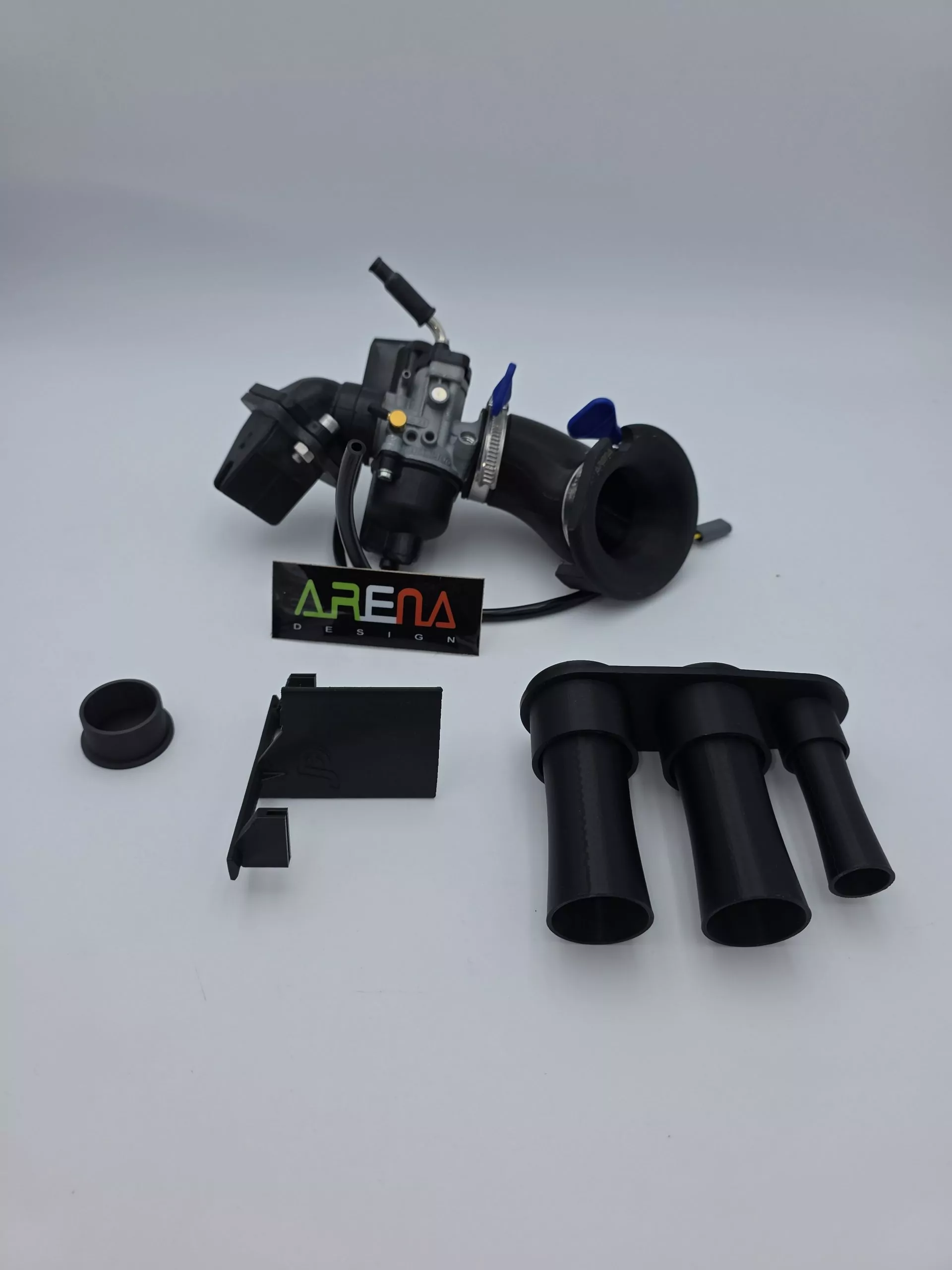 Tuningkit Stage 1 - GILERA RUNNER 180 Dell'orto PHVB 22 + GEN3 Airboxkit + Ansaugschlauch + Vforce3 Membrankasten + Ansaugstutzen – Bild 2