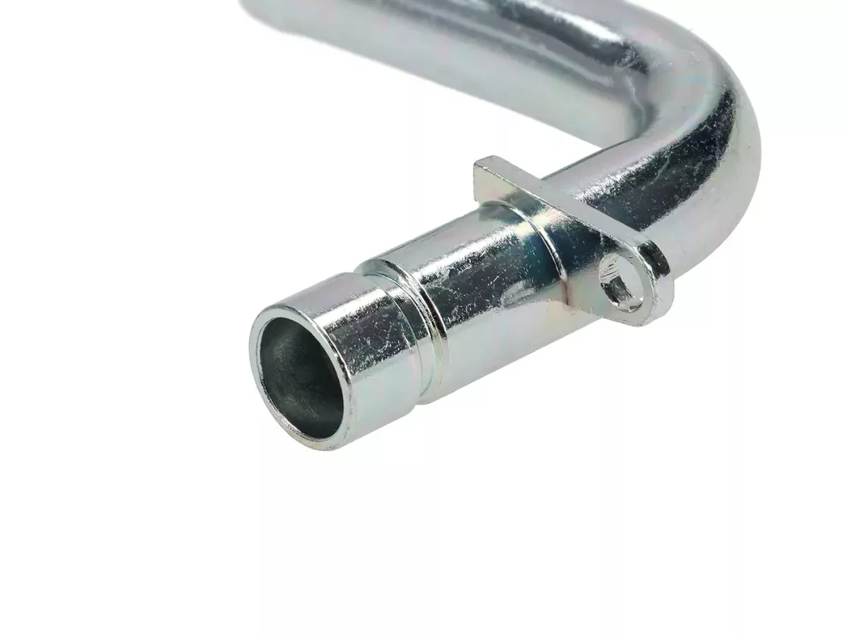 Anschlußwinkel Kühlerschlauch Motor/Wasserpumpe - Piaggio 125-180ccm LC 2-Takt Maxi - Gilera Runner FX/FXR 125-180, Italjet Dragster 125-180 – Bild 3