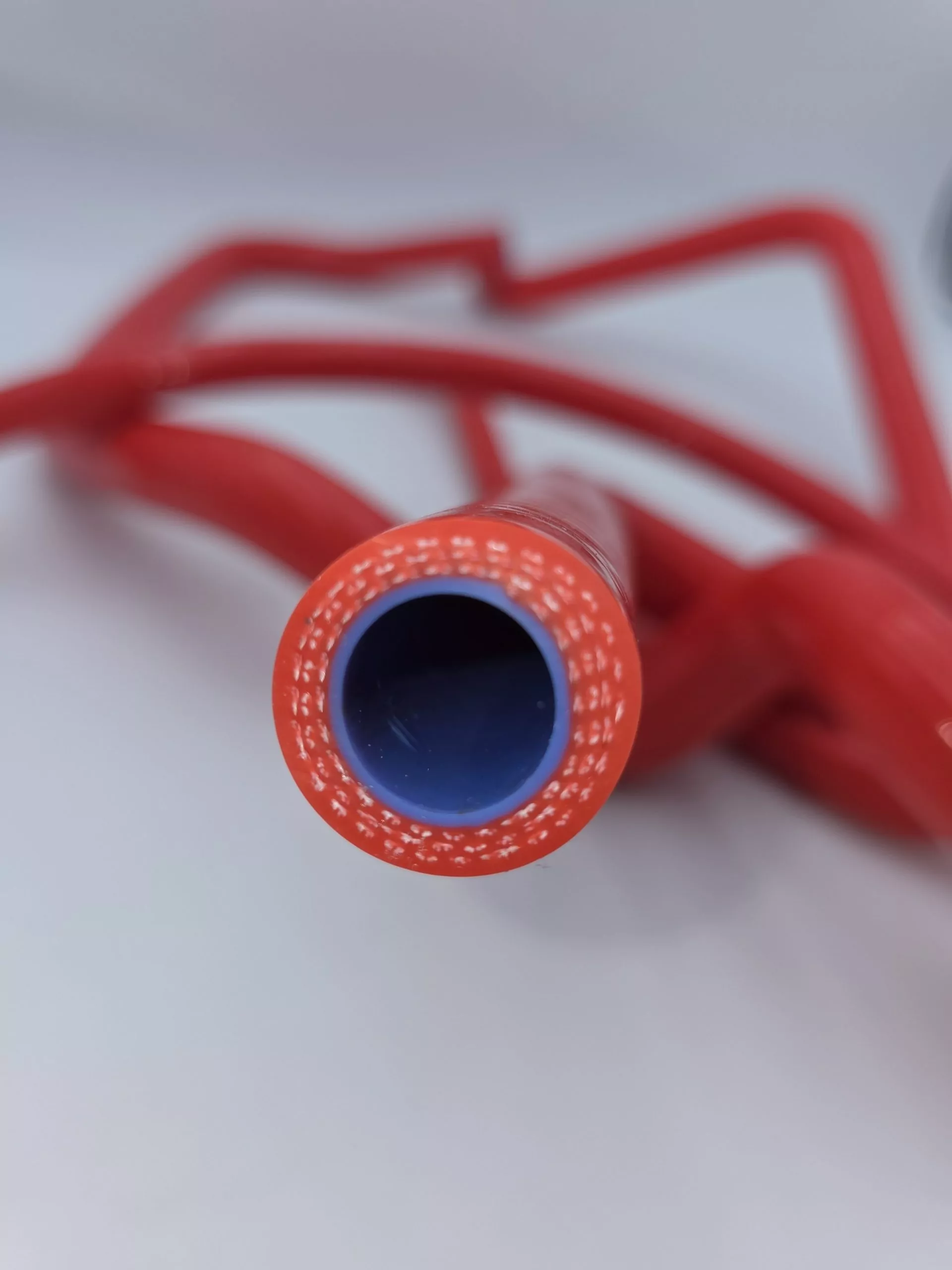 Gilera Runner 125 180 DD SILIKON Kühlerschlauch-Set in ROT GF-PERFORMANCE – Bild 3