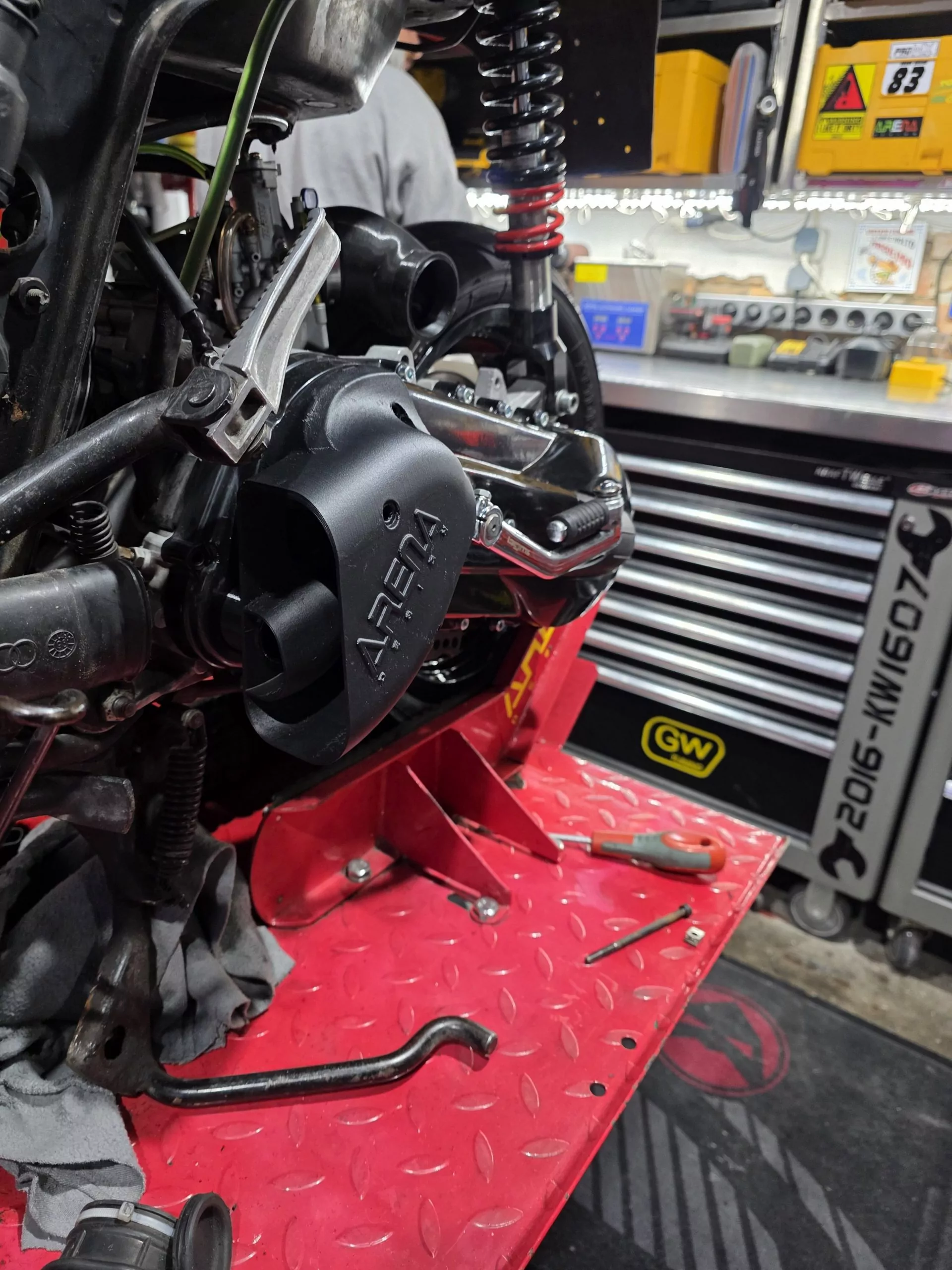 ARENA DESIGN XXL Variodeckellufthutze GILERA RUNNER 125 180, ITALJET DRAGSTER, APRILIA SR 125 150 – Bild 7