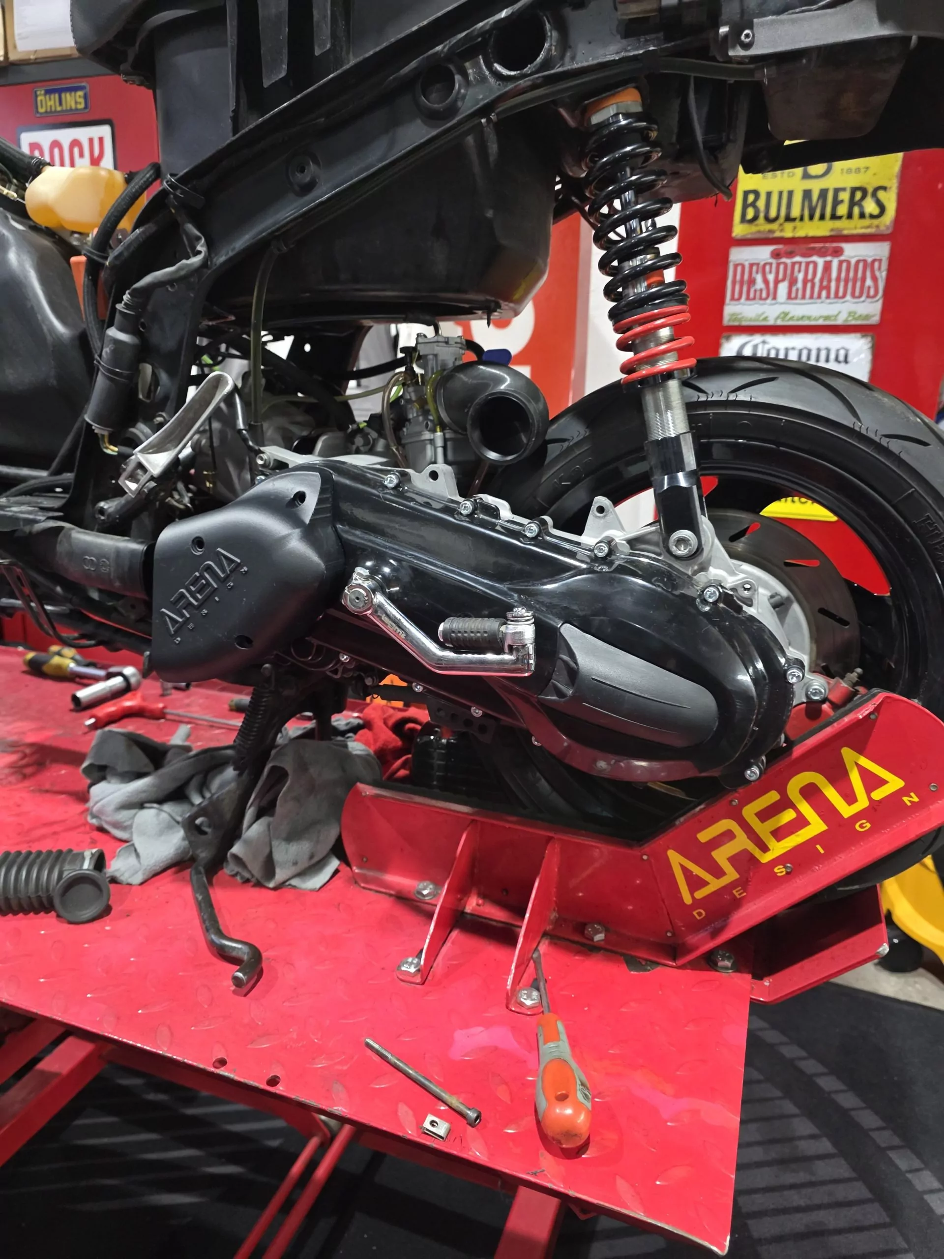 ARENA DESIGN XXL Variodeckellufthutze GILERA RUNNER 125 180, ITALJET DRAGSTER, APRILIA SR 125 150 – Bild 8