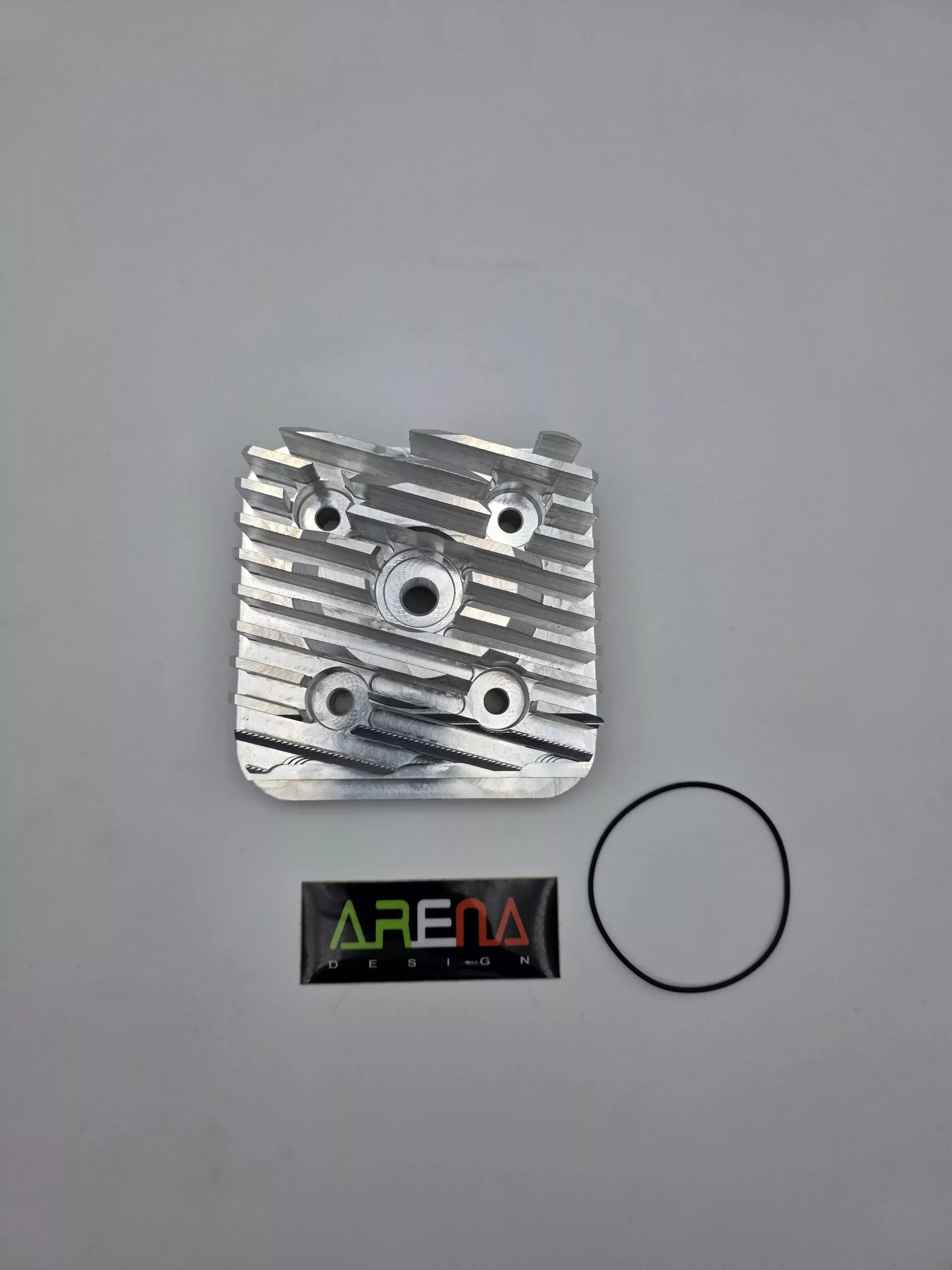 CNC ARENA DESIGN AC Racing Zylinderkopf für 172cc MALOSSI Zylinder = PIAGGIO SKR125, TPH125, SKIPPER, APRILIA SR125 – Bild 5