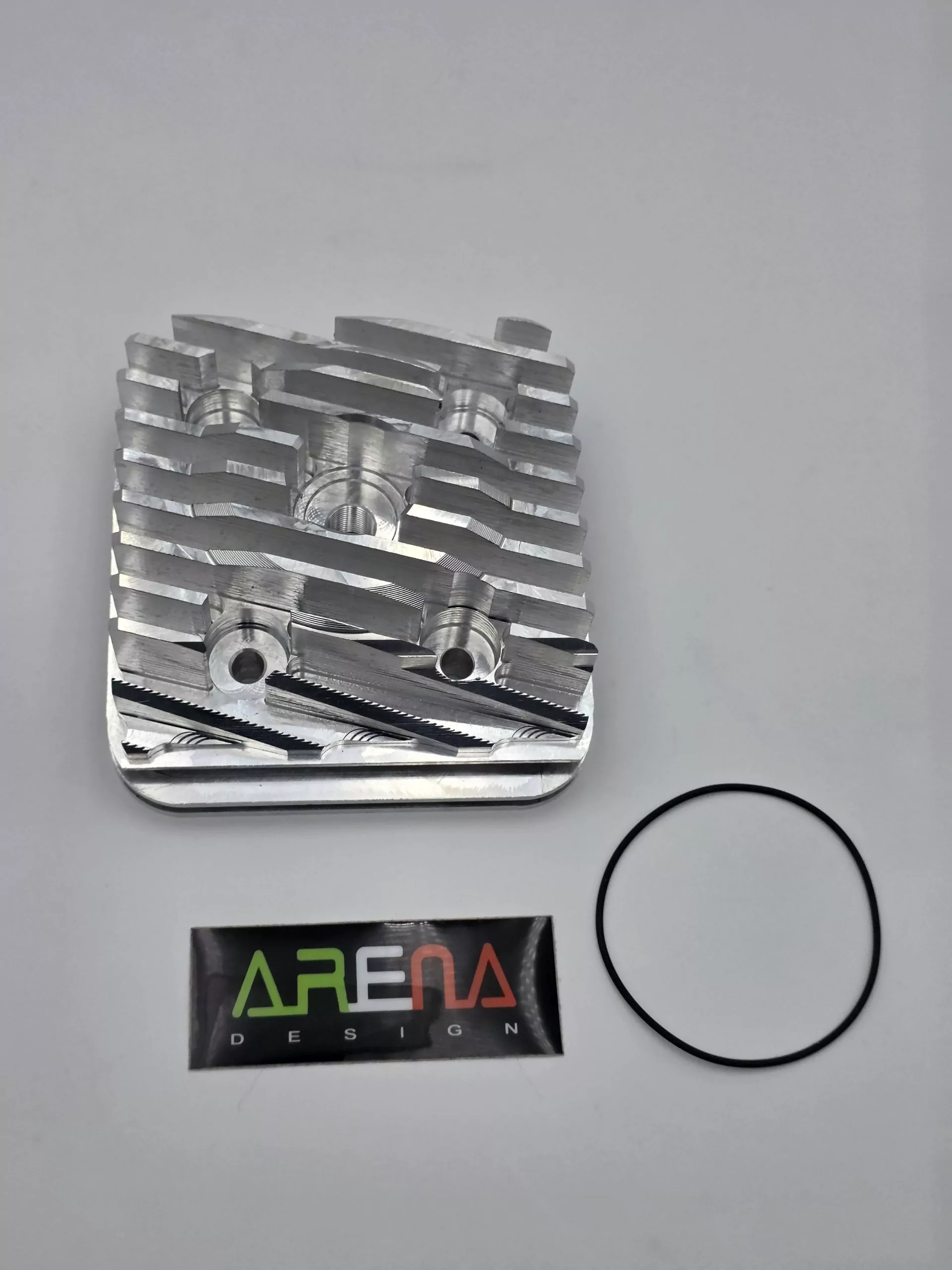 CNC ARENA DESIGN AC Racing Zylinderkopf für 172cc MALOSSI Zylinder = PIAGGIO SKR125, TPH125, SKIPPER, APRILIA SR125