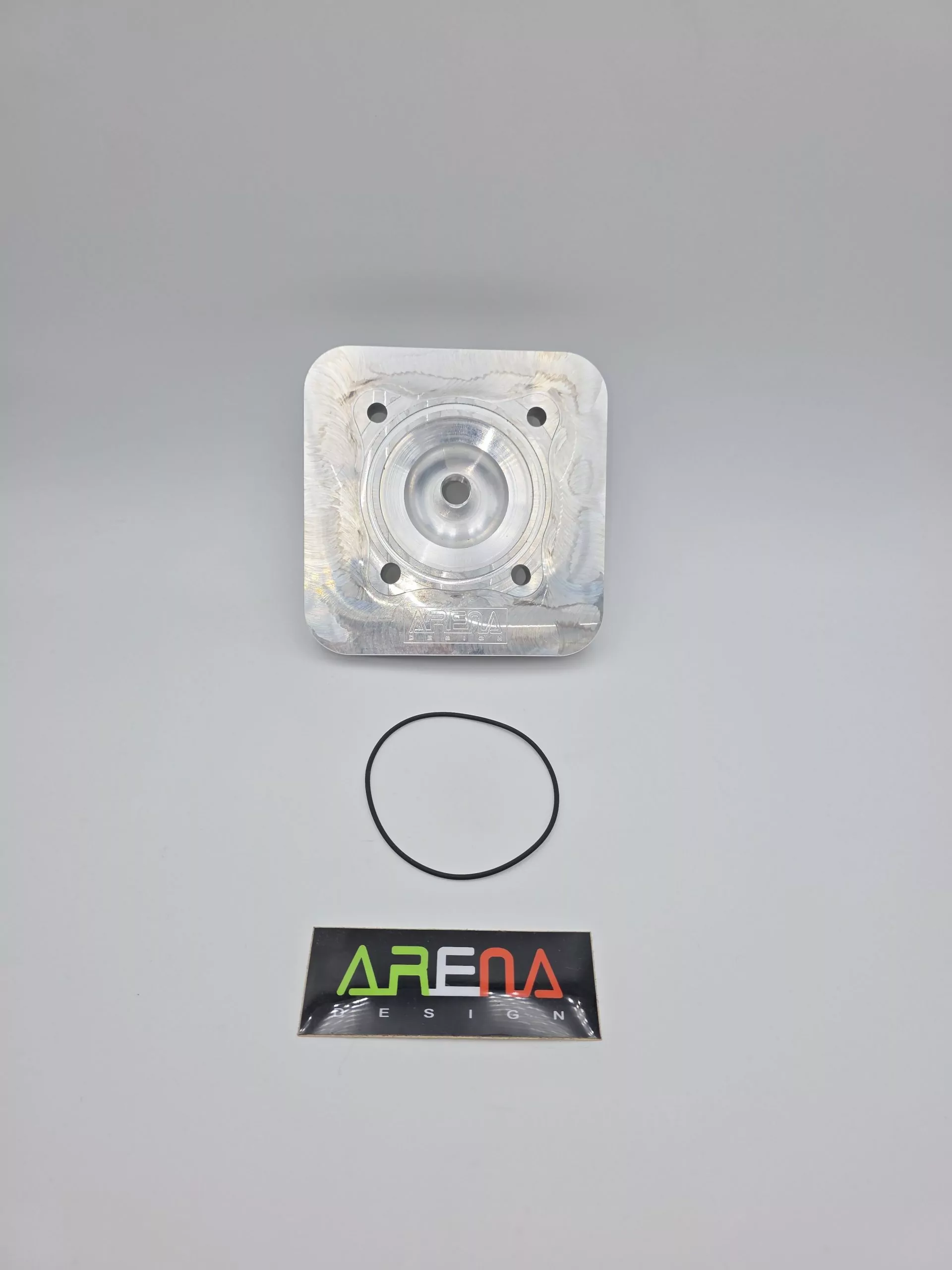 CNC ARENA DESIGN AC Racing Zylinderkopf für 172cc MALOSSI Zylinder = PIAGGIO SKR125, TPH125, SKIPPER, APRILIA SR125 – Bild 4