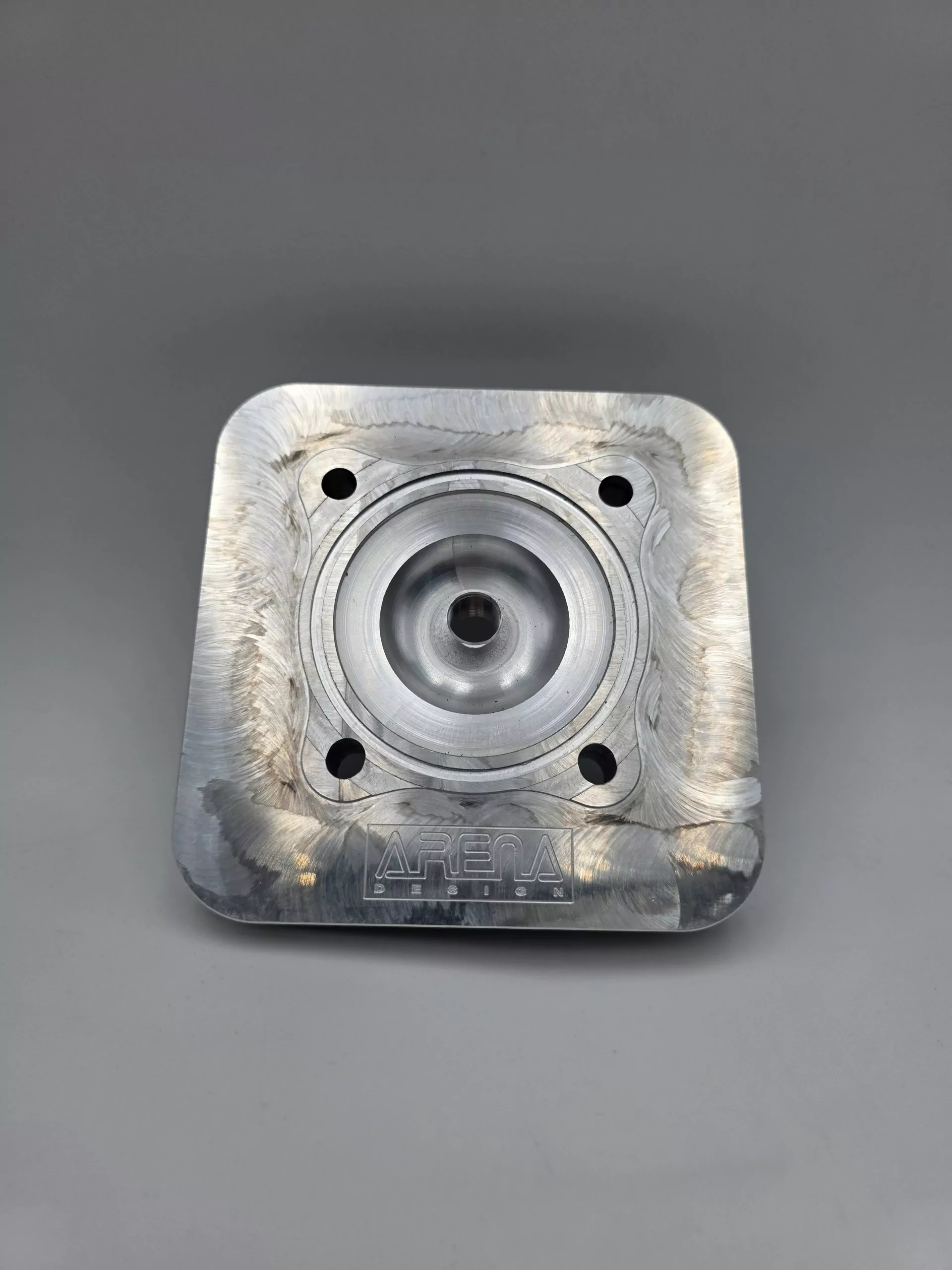 CNC ARENA DESIGN AC Racing Zylinderkopf für 172cc MALOSSI Zylinder = PIAGGIO SKR125, TPH125, SKIPPER, APRILIA SR125 – Bild 3