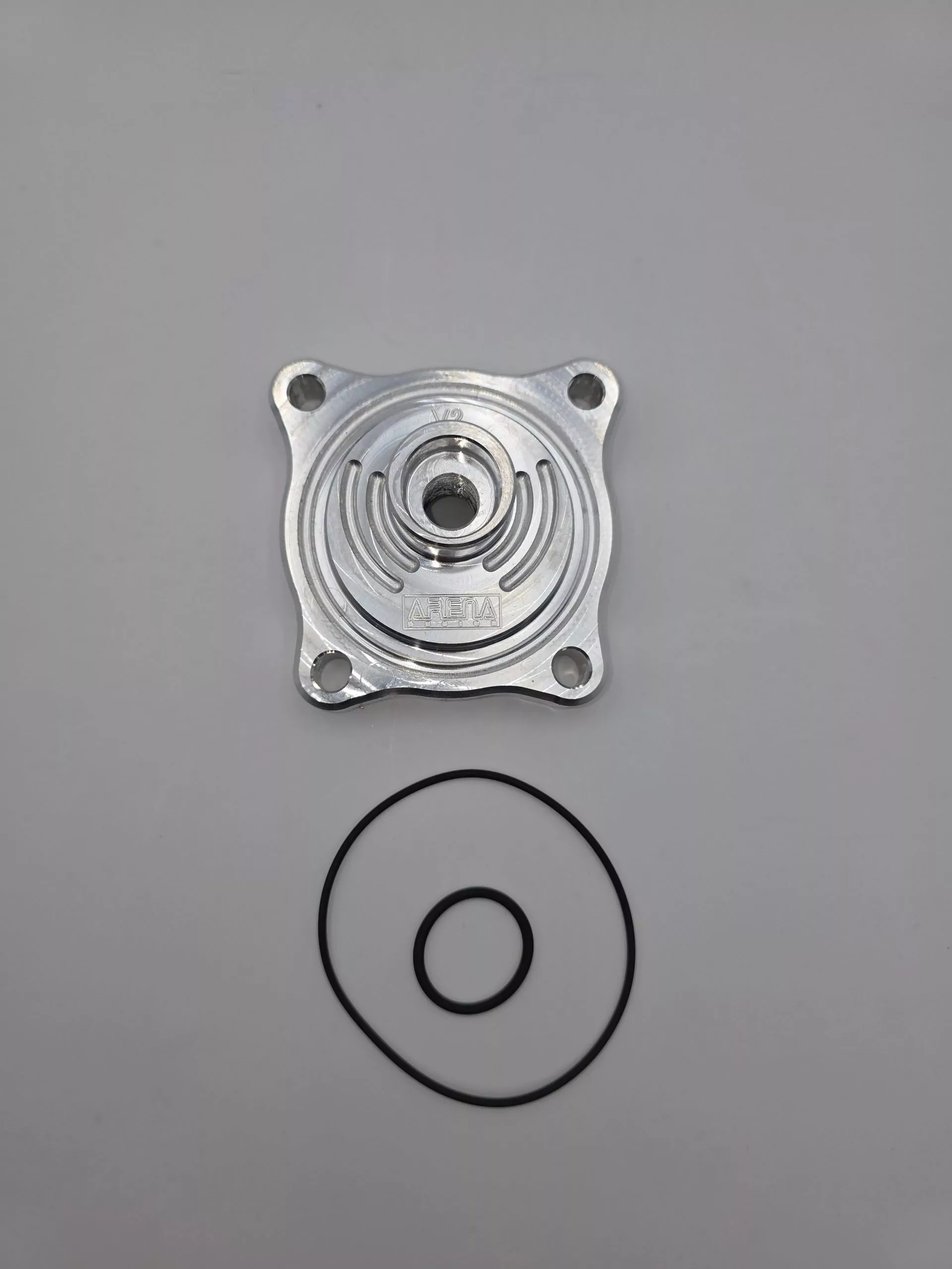 52/105 V2 ARENA DESIGN Kalotte Racing Zylinderkopf 1:13,4 / QK 1,0 - Gilera Runner 180, Piaggio Hexagon, Italjet Dragster.