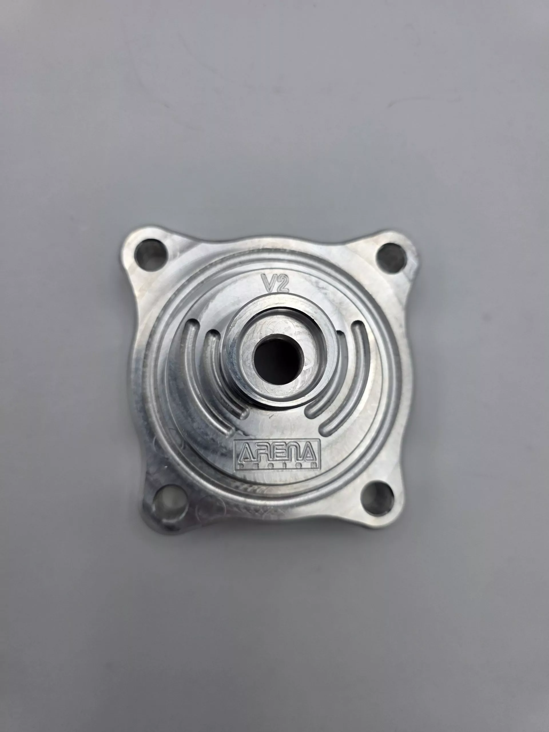 52/105 V2 ARENA DESIGN Kalotte Racing Zylinderkopf 1:13,4 / QK 1,0 - Gilera Runner 180, Piaggio Hexagon, Italjet Dragster. – Bild 6