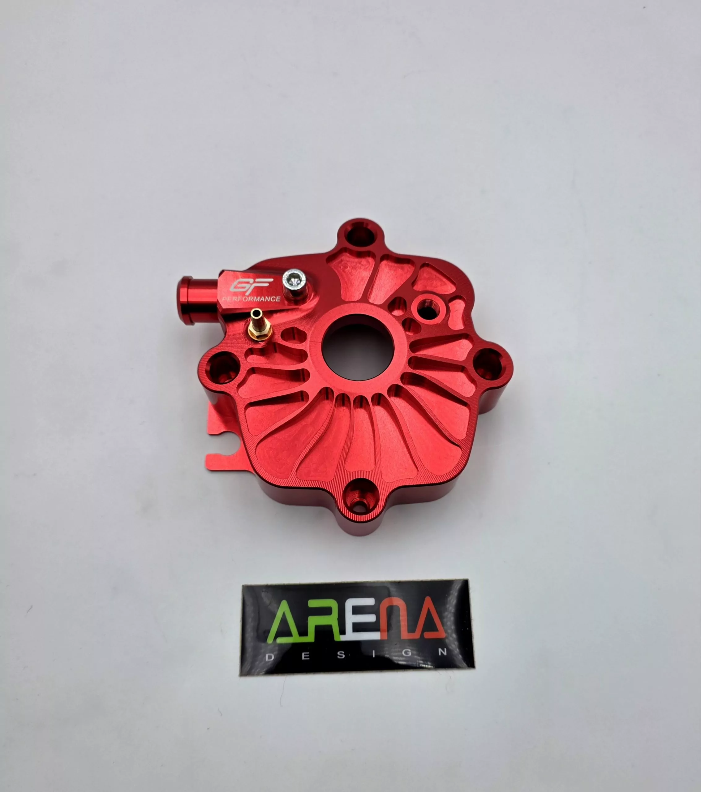 Zylinderkopfdeckel Wasserhaube GF-PERFORMANCE - Gilera Runner 125 180 2t - Piaggio Hexagon 125 150 180 - Italjet Dragster 180