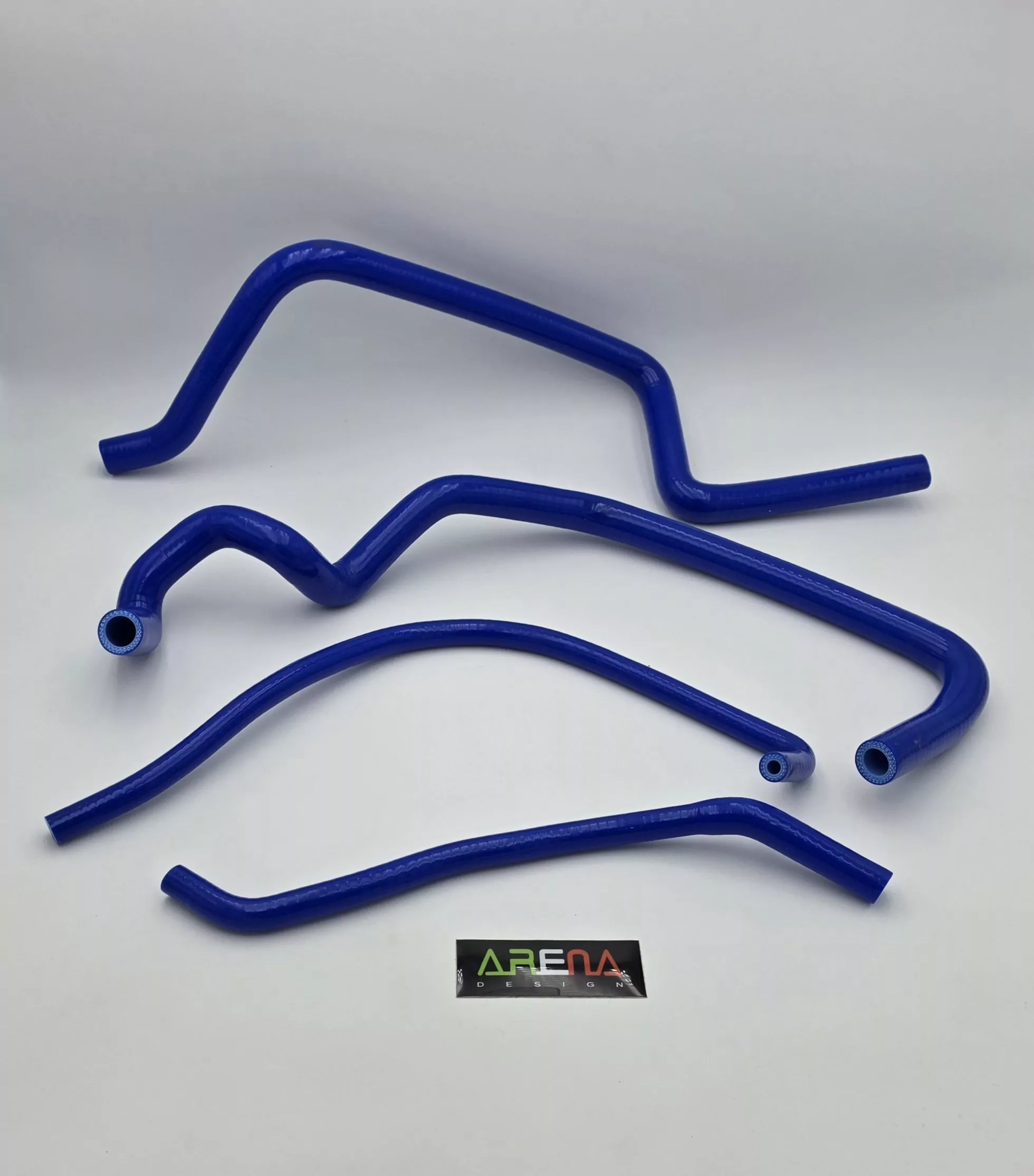 Gilera Runner 125 180 DD SILIKON Kühlerschlauch-Set in BLAU GF-PERFORMANCE