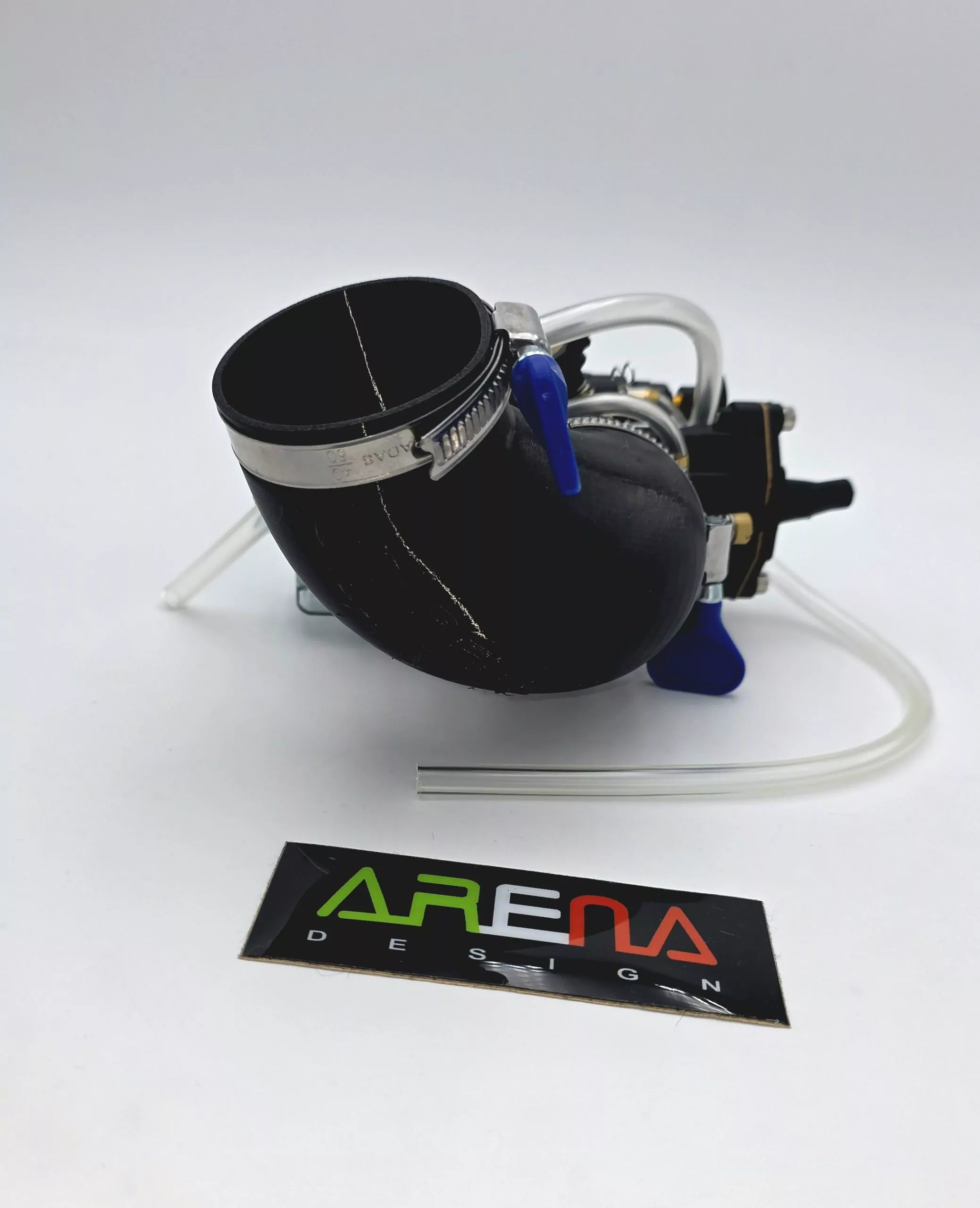 TUNINGKIT STAGE 4 - 34er PWK VERGASERKIT für Gilera Runner 180 inkl. 360° Malossi Ansaugstutzen + Ansaugschlauch – Bild 6